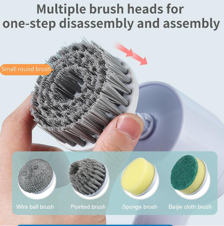 Handheld Electric Spin Scrubber